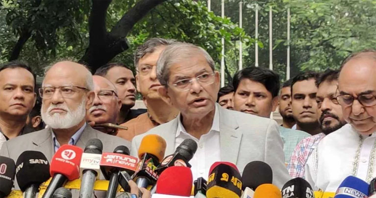 প্রধান উপদেষ্টার সঙ্গে সংলাপে নির্বাচনের রোডম্যাপ চেয়েছে বিএনপি