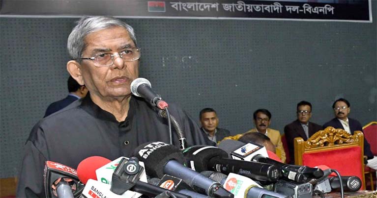 রাজনৈতিক দলগুলোকে প্রতিপক্ষ বানাবেন না : মির্জা ফখরুল