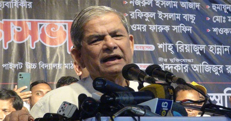 যত দ্রুত নির্বাচন হবে, ততই দেশের মঙ্গল : মির্জা ফখরুল