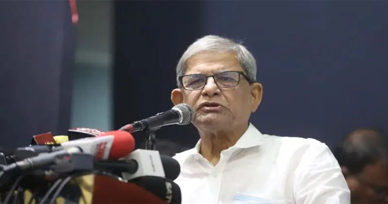 আসুন প্রতিশোধ নয়, ভালোবাসা দিয়ে দেশ গড়ি : মির্জা ফখরুল
