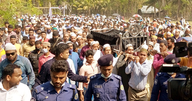 দাদা-দাদির পাশে চিরনিদ্রায় শায়িত হলেন হাদিসুর