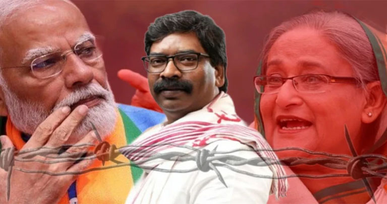 ‘হাসিনাকে আশ্রয় কেন?’ বিজেপিকে কড়া আক্রমণ মুখ্যমন্ত্রী হেমন্তের