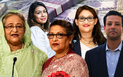 শেখ হাসিনার পরিবারসহ ১০ গ্রুপের ৭৬ হাজার কোটি টাকা অবরুদ্ধ