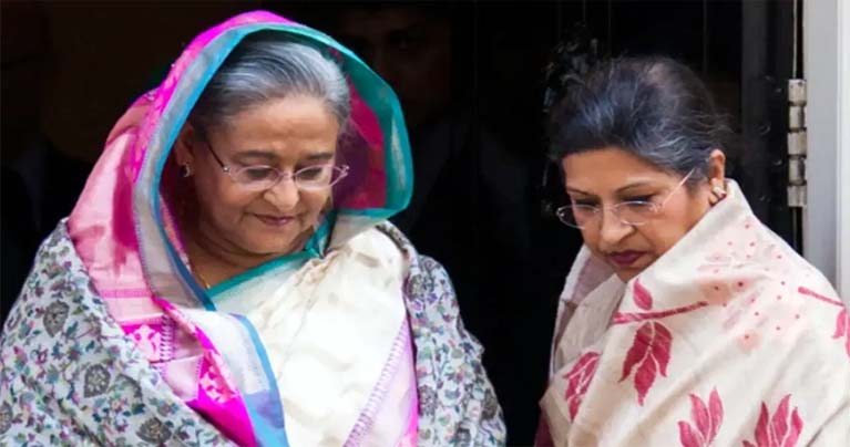 ‘পদত্যাগ করতে হাসিনার পা ধরেছিলেন শেখ রেহানা’