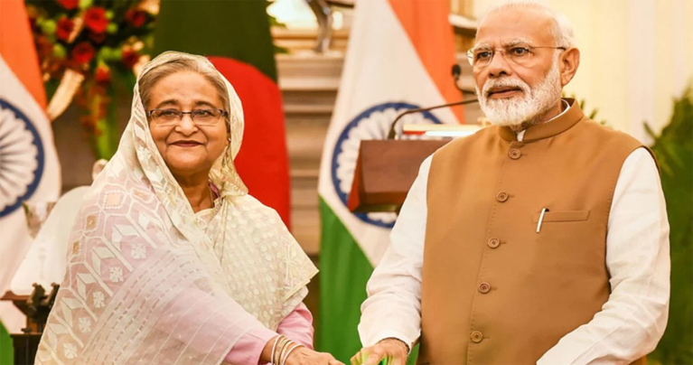 শেখ হাসিনাকে নিয়ে কূটনৈতিক উভয় সঙ্কটে মোদি সরকার