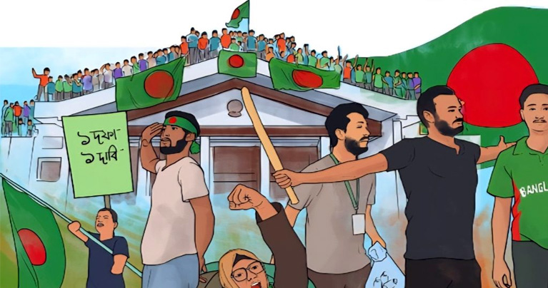 পথে পথে কাঁটাতারের বেড়া, ৫ আগস্ট ঢাকার সকাল কেমন ছিল?