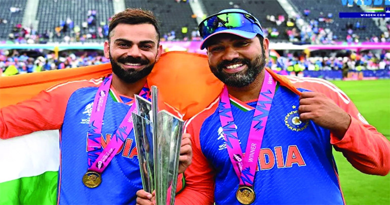 বিশ্বকাপ জিতে অবসরের ঘোষণা দিলেন কোহলি