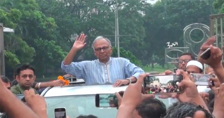 কাশিমপুর কারাগার থেকে জামিনে মুক্ত মাহমুদুর রহমান