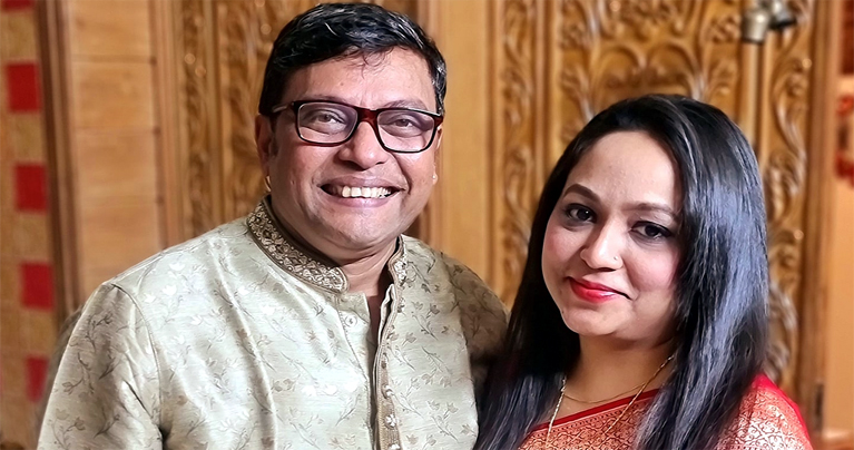 তৃতীয় বিয়ে করলেন মিলন