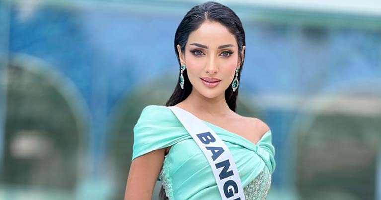 মিস ইউনিভার্সে বাংলাদেশের প্রতিনিধিত্ব করছেন মিথিলা