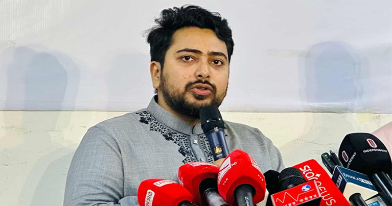 কূটনীতিকদের কাছে এনসিপির বিরুদ্ধে প্রপাগান্ডা ছড়ানো হচ্ছে : নাহিদ ইসলাম