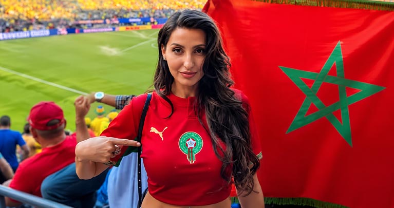 মরক্কোর বিদায়ে অঝোরে কাঁদলেন নোরা ফাতেহি