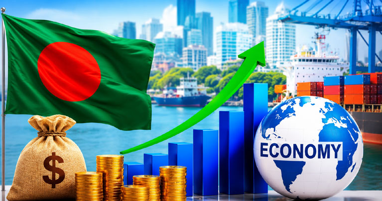 বাংলাদেশকে ট্রিলিয়ন ডলারের অর্থনীতিতে রূপান্তরে কাজ চলছে