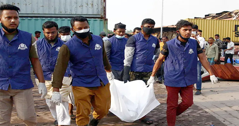 চট্টগ্রামের সীতাকুণ্ডে কন্টেইনার ডিপোর আগুন : নিহত বেড়ে ৩৩