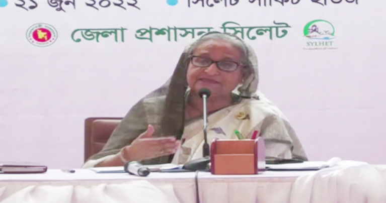 বন্যা নিয়ে দুশ্চিন্তার কিছু নেই : প্রধানমন্ত্রী
