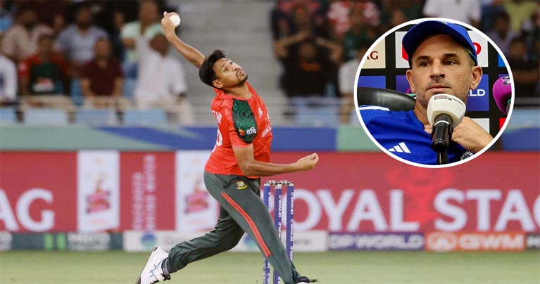মুস্তাফিজকে চ্যাম্পিয়ন ক্রিকেটার বললেন ভারতীয় কোচ