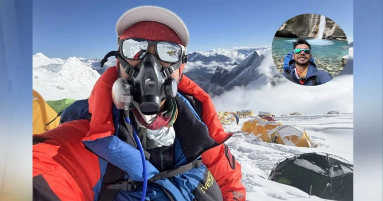 পৃথিবীর অষ্টম সর্বোচ্চ চূড়া ‘মানাসলু’ জয় করলেন বাংলাদেশি পর্বতারোহী তমাল