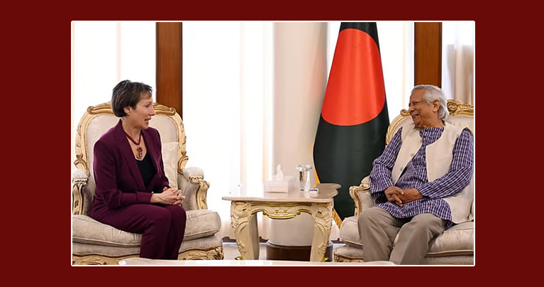 প্রধান উপদেষ্টার সঙ্গে যুক্তরাষ্ট্রের চার্জ দ্য অ্যাফেয়ার্সের সাক্ষাৎ