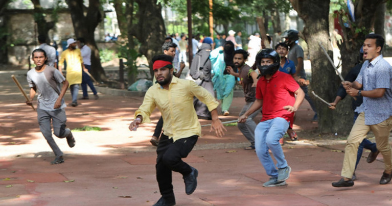 আন্দোলনকারীদের ওপর সশস্ত্র হামলা হয় আওয়ামী লীগ এমপিদের নেতৃত্বে : জাতিসংঘ