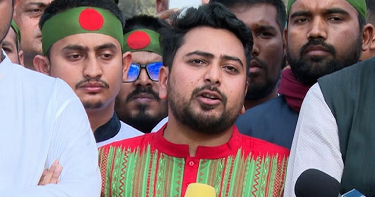 একাত্তর ও চব্বিশের দালালদের বিরুদ্ধে আমরা ঐক্যবদ্ধ : নাহিদ