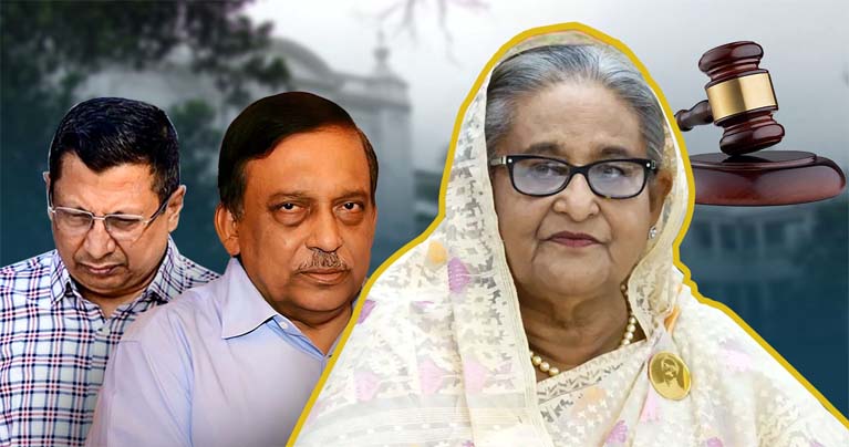 মানবতাবিরোধী অপরাধে দোষী সাব্যস্ত শেখ হাসিনাসহ ৩ জন