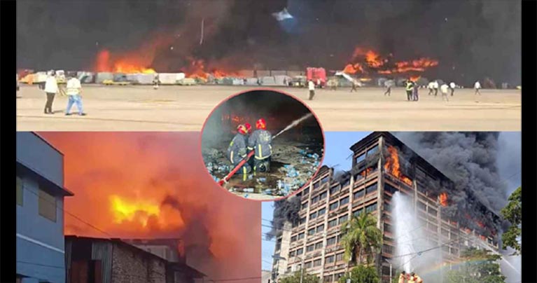 দেশে পরপর তিন ভয়াবহ অগ্নিকাণ্ড, নেপথ্যে কী?