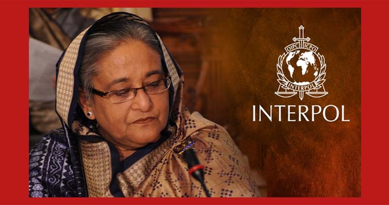 শেখ হাসিনাকে ফেরাতে ইন্টারপোলে আবেদনের প্রস্তুতি শুরু