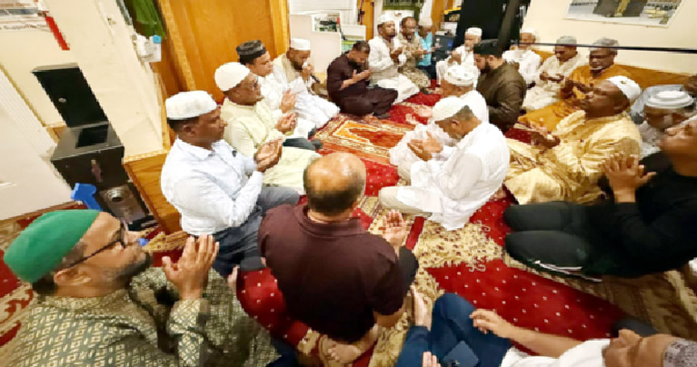 খালেদা জিয়ার জন্ম দিবসে ব্রঙ্কসে দোয়া ও মিলাদ মাহফিল