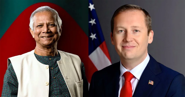 নির্বাচন যথাসময়ে অনুষ্ঠিত হবে, মার্কিন বিশেষ দূতকে প্রধান উপদেষ্টা