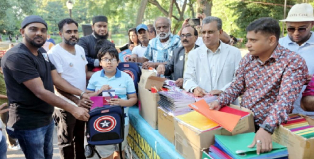 জ্যামাইকা ফ্রেন্ডস সোসাইটি’র ব্যাক টু স্কুল কর্মসূচি
