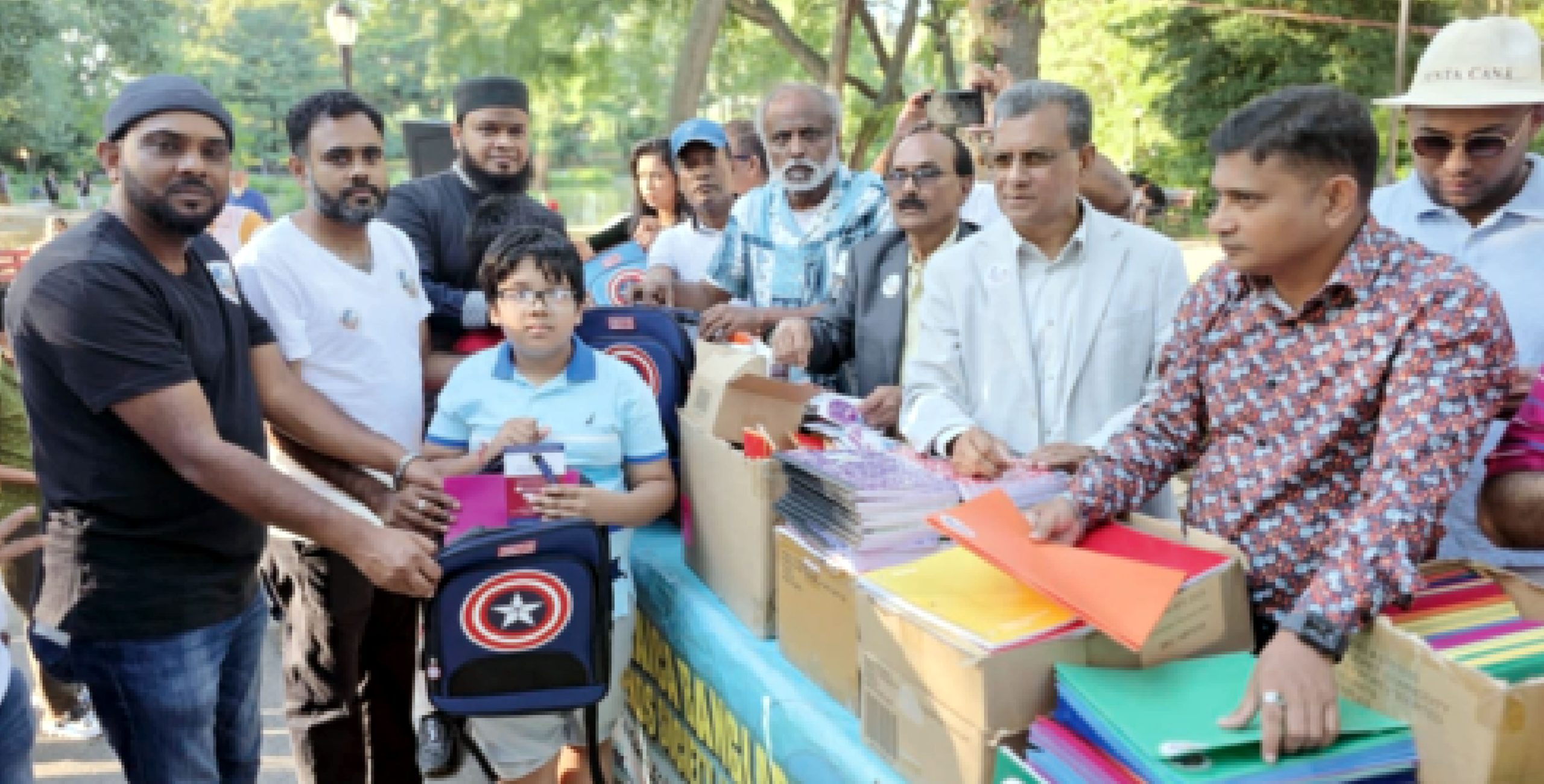 জ্যামাইকা ফ্রেন্ডস সোসাইটি’র ব্যাক টু স্কুল কর্মসূচি