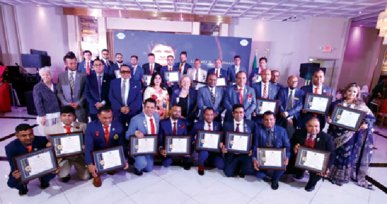 এনওয়াইবিএ লায়ন্স ক্লাব কর্মকর্তাদের অভিষেক