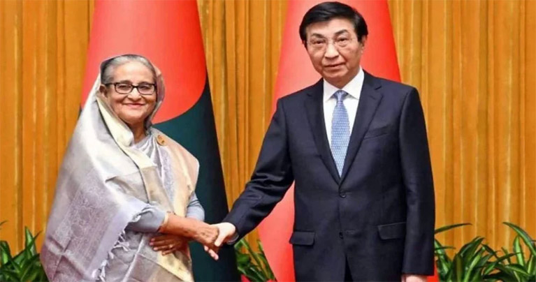 রোহিঙ্গাদের প্রত্যাবাসনে চীনের সহযোগিতা চাইলেন প্রধানমন্ত্রী