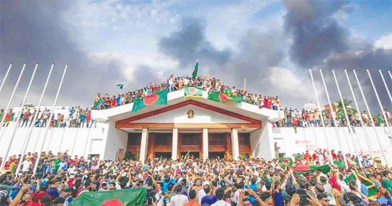ছাত্র-জনতার অভ্যুত্থান : শেখ হাসিনার পতনের দুই মাস