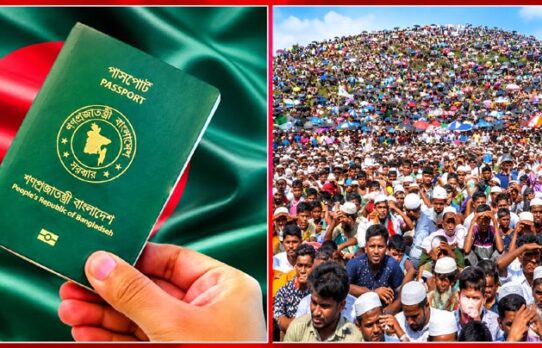 বাংলাদেশি পাসপোর্ট ব্যবহার করে বিদেশমুখী রোহিঙ্গারা