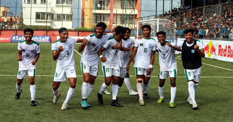 নেপালকে হারিয়ে সাফের চ্যাম্পিয়ন বাংলাদেশ