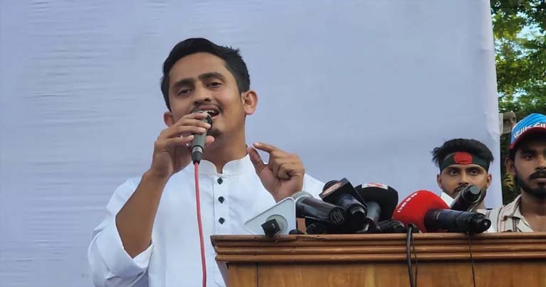 তথাকথিত রাজনৈতিক দলগুলোর ওপর মানুষের আস্থা নেই : সারজিস আলম