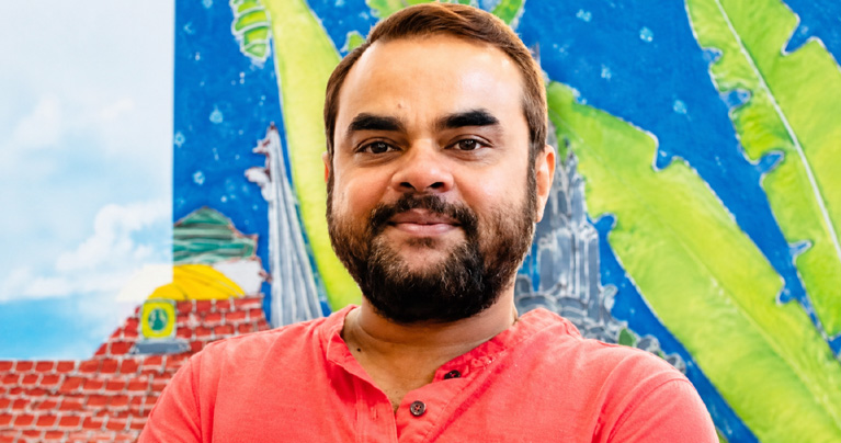 ম্যানহাটানে বাংলাদেশি তরুণের স্বপ্নের আর্ট গ্যালারি