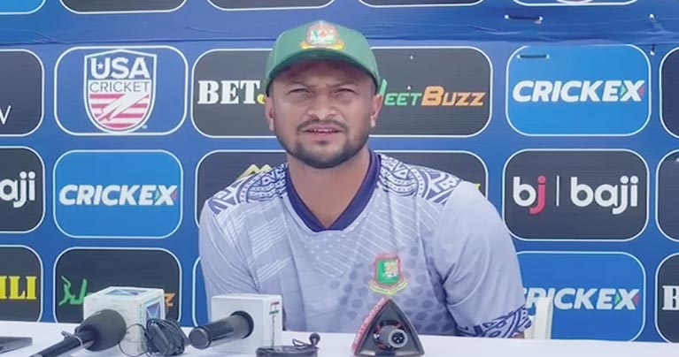 যুক্তরাষ্ট্রের কাছে সিরিজ হারের কারণ জানালেন সাকিব