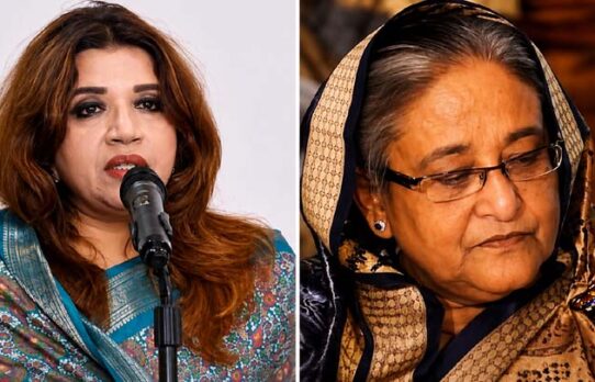 হাসিনা রাজনৈতিক বক্তব্য দেবেন কি না, তা ভারতকেই স্পষ্ট করতে হবে : শামা ওবায়েদ