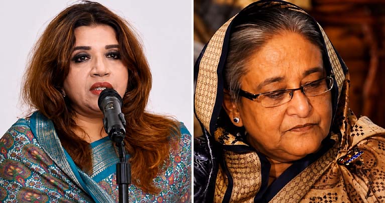 হাসিনা রাজনৈতিক বক্তব্য দেবেন কি না, তা ভারতকেই স্পষ্ট করতে হবে : শামা ওবায়েদ