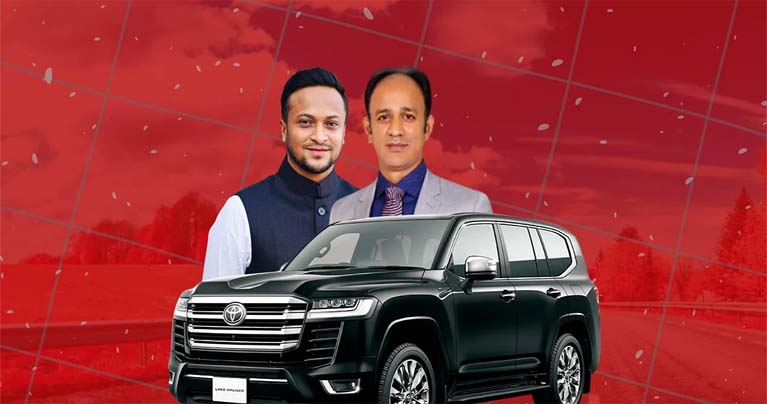 সবচেয়ে দামি গাড়ি কিনেছেন ব্যারিস্টার সুমন, দ্বিতীয় সাকিব
