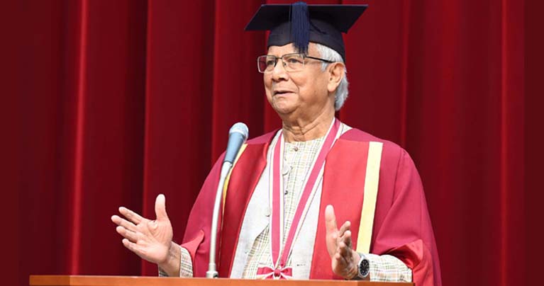 তরুণদের ‘থ্রি জিরো ক্লাব’ গড়ে তোলার আহ্বান ড. ইউনূসের